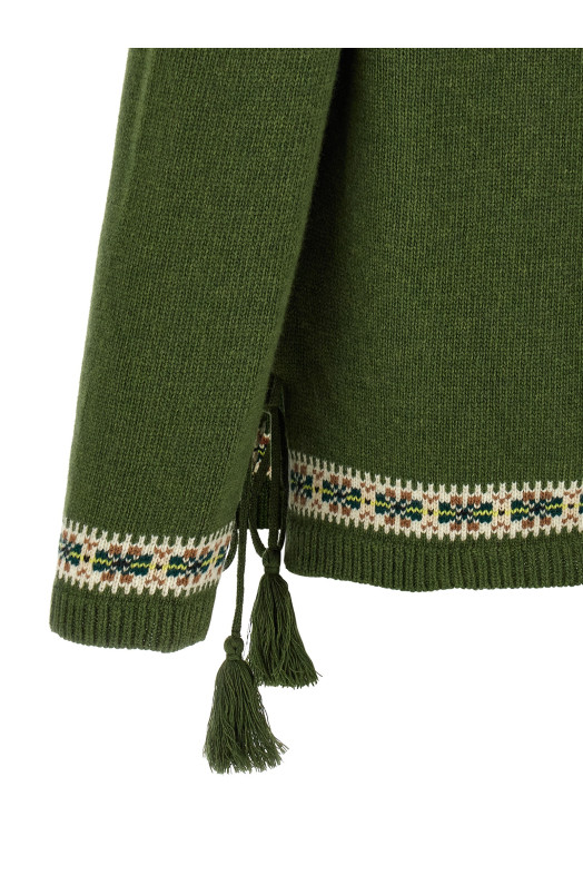 Свитер «Мориц» Зеленый MRF25KT004GREENMULTI