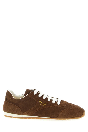 Suede sneakers Brown