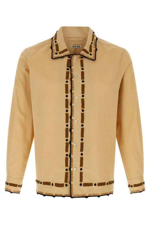 'Beaded Ryegrass' shirt Beige 'Beaded Ryegrass' shirt Beige