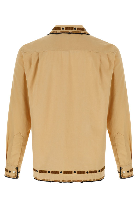 'Beaded Ryegrass' shirt Beige 'Beaded Ryegrass' shirt Beige