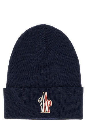 Шапка з логотипом, синя MONCLER GRENOBLE K20973B0001209974778 Шапка з логотипом, синя MONCLER GRENOBLE K20973B0001209974778