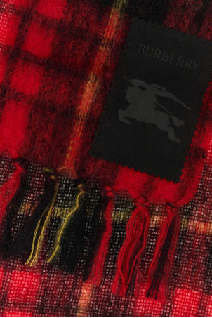 Вишитий шарф із суміші мохеру BURBERRY (8114096) Вишитий шарф із суміші мохеру BURBERRY (8114096)