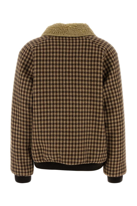 Вишита вовняна куртка MIU MIU (ML1358SOOO18AA) Вишита вовняна куртка MIU MIU (ML1358SOOO18AA)