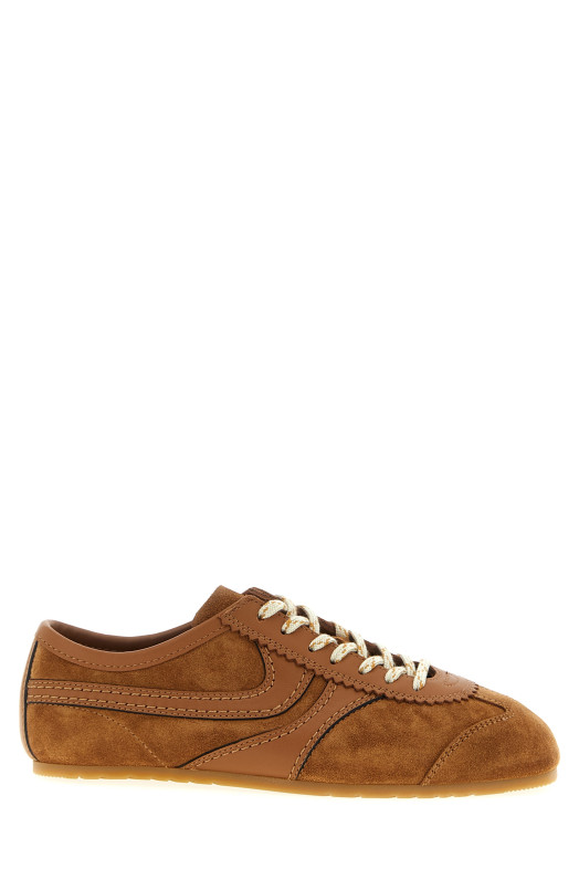 Замшеві кросівки Коричневі DRIES VAN NOTEN 252011722126712 Замшеві кросівки Коричневі DRIES VAN NOTEN 252011722126712