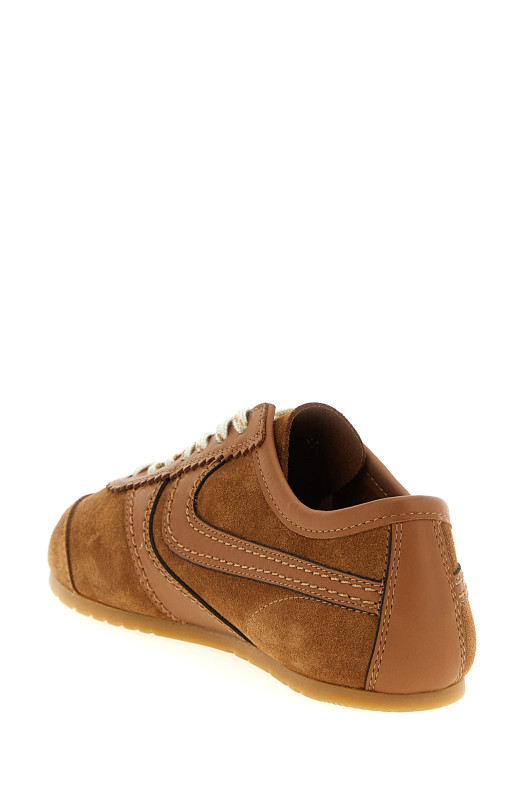 Замшеві кросівки Коричневі DRIES VAN NOTEN 252011722126712 Замшеві кросівки Коричневі DRIES VAN NOTEN 252011722126712