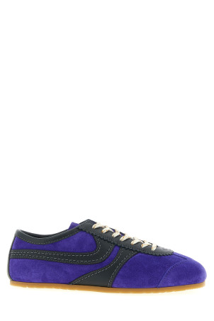 Замшевые кроссовки Purple DRIES VAN NOTEN 252011722126402 Замшевые кроссовки Purple DRIES VAN NOTEN 252011722126402