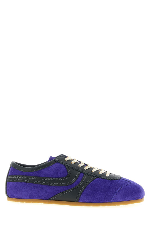 Замшеві кросівки Purple DRIES VAN NOTEN 252011722126402 Замшеві кросівки Purple DRIES VAN NOTEN 252011722126402