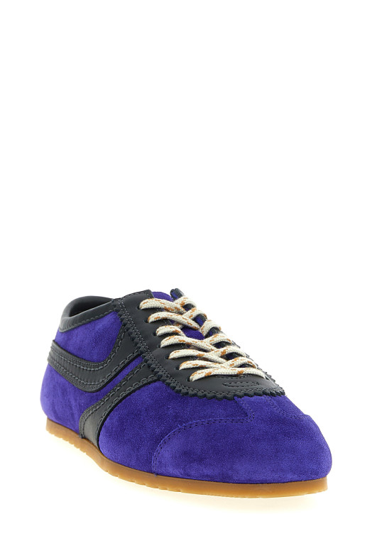 Замшеві кросівки Purple DRIES VAN NOTEN 252011722126402 Замшеві кросівки Purple DRIES VAN NOTEN 252011722126402
