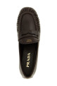 Мокасины с загнутыми носками, коричневые PRADA 1D175OF020007F0003