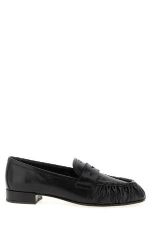 Curled toe moccasins Black Curled toe moccasins Black