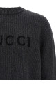 Свитер Gucci с интарсией Серый 833499XKEYJ1043 Свитер Gucci с интарсией Серый 833499XKEYJ1043