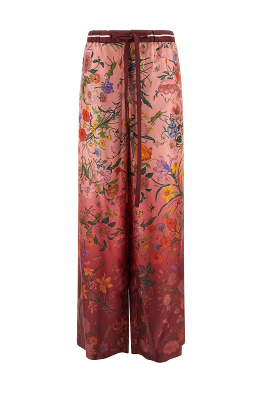 'Flora' print pants Pink 'Flora' print pants Pink