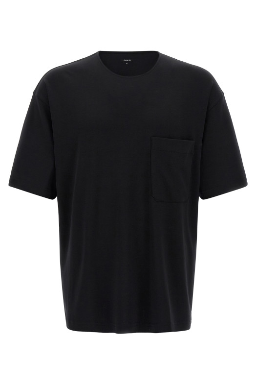 Cotton and silk t-shirt Black Cotton and silk t-shirt Black