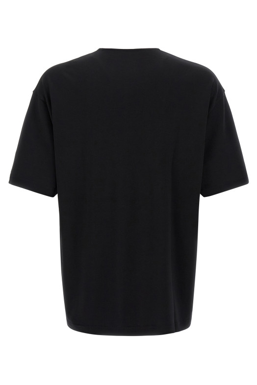 Cotton and silk t-shirt Black Cotton and silk t-shirt Black