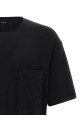 Cotton and silk t-shirt Black Cotton and silk t-shirt Black