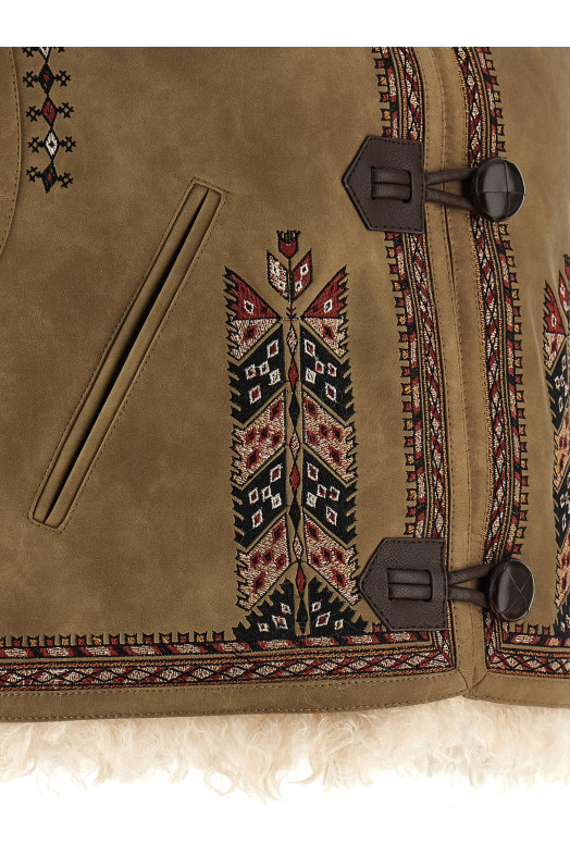 Жилет «Clemencia» Бежевий GI0061FAC3A02E50TA Жилет «Clemencia» Бежевий GI0061FAC3A02E50TA