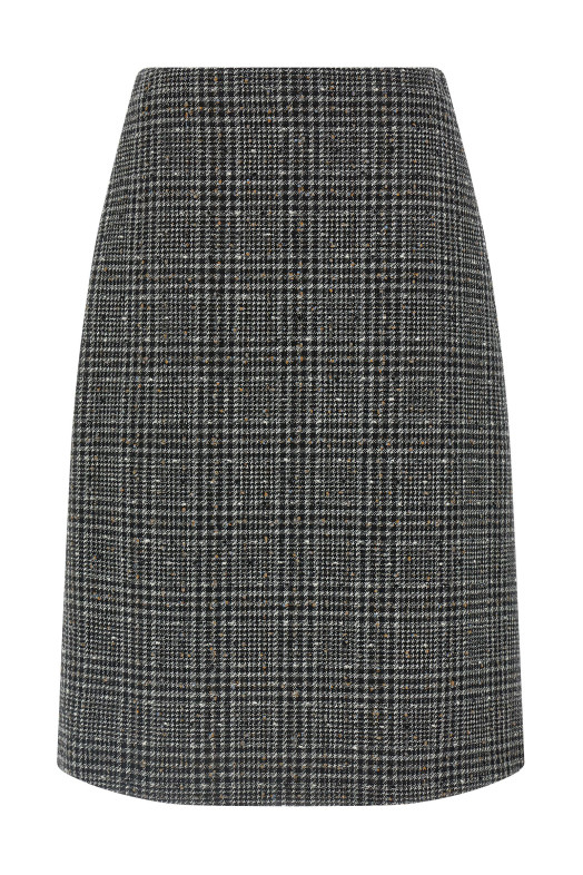 Tweed skirt Gray