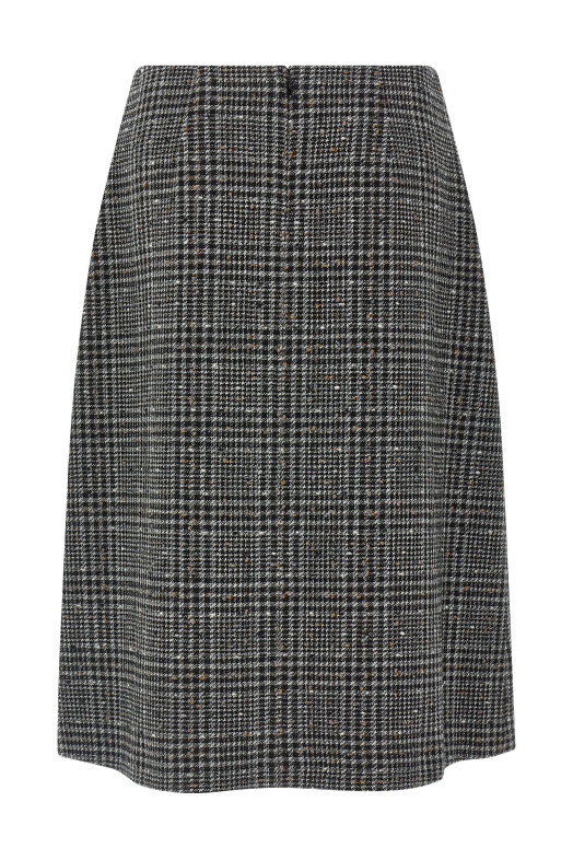 Tweed skirt Gray