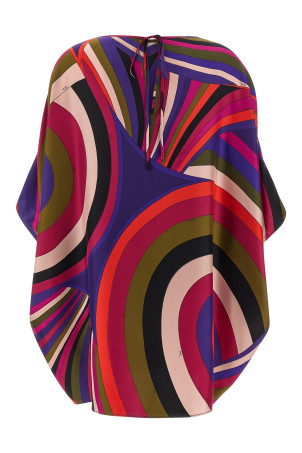 Кафтан з візерунком, різнокольоровий EMILIO PUCCI 5URL205U751011