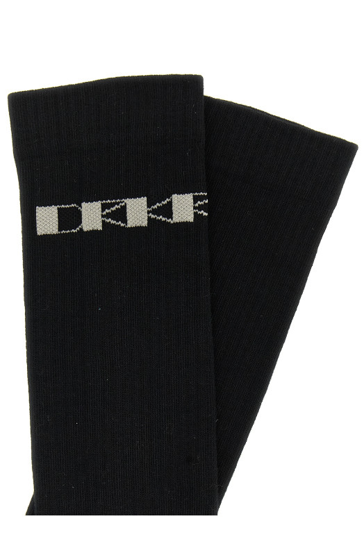 Шкарпетки з логотипом Jacquard Чорні DRKSHDW DA02E7469SOCKC908 Шкарпетки з логотипом Jacquard Чорні DRKSHDW DA02E7469SOCKC908