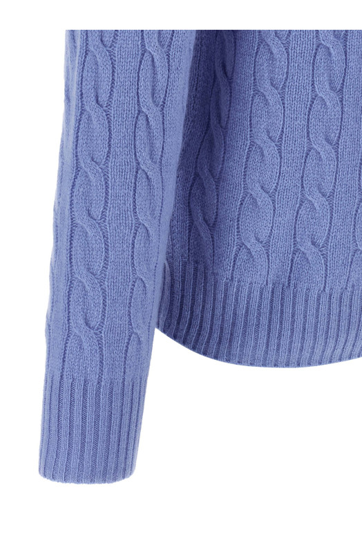Плетеный свитер BLUE POLO RALPH LAUREN 710876762032 Плетеный свитер BLUE POLO RALPH LAUREN 710876762032