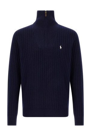 Свитер с полузастежкой-молнией Синий POLO RALPH LAUREN 710974167001 Свитер с полузастежкой-молнией Синий POLO RALPH LAUREN 710974167001