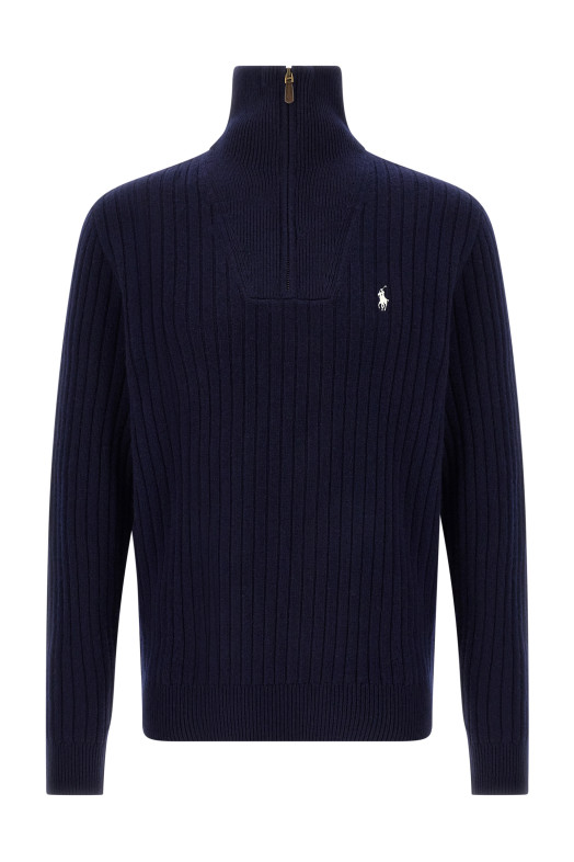 Светр з напівзастібкою Синій POLO RALPH LAUREN 710974167001 Светр з напівзастібкою Синій POLO RALPH LAUREN 710974167001