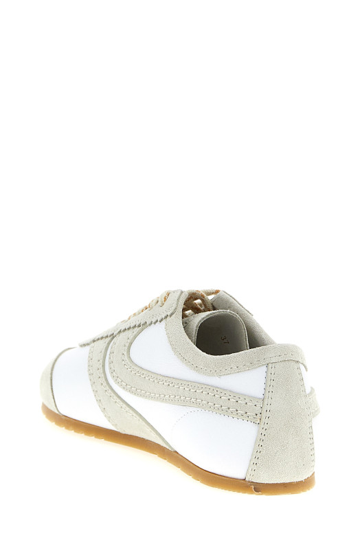 Замшеві кросівки White DRIES VAN NOTEN 252011721117001 Замшеві кросівки White DRIES VAN NOTEN 252011721117001
