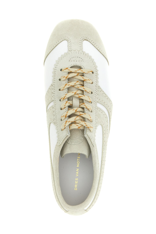 Замшеві кросівки White DRIES VAN NOTEN 252011721117001 Замшеві кросівки White DRIES VAN NOTEN 252011721117001