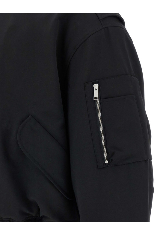 'Broad' bomber jacket Black