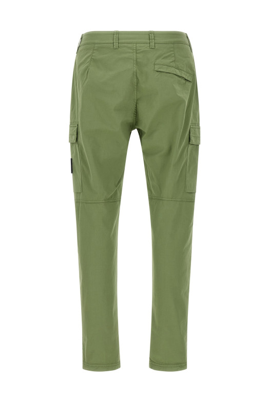 Логотип-значок на карго-брюках Зеленый STONE ISLAND K2S153100032S0010V0055