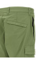 Логотип-значок на карго-брюках Зеленый STONE ISLAND K2S153100032S0010V0055