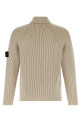 Ребристий кардиган Бежевий STONE ISLAND K2S155100024S00L7V0093