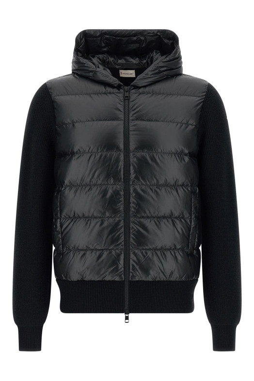 Кардиган з підкладкою Чорний MONCLER K20919B00041M1131999 Кардиган з підкладкою Чорний MONCLER K20919B00041M1131999