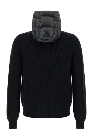 Кардиган з підкладкою Чорний MONCLER K20919B00041M1131999 Кардиган з підкладкою Чорний MONCLER K20919B00041M1131999