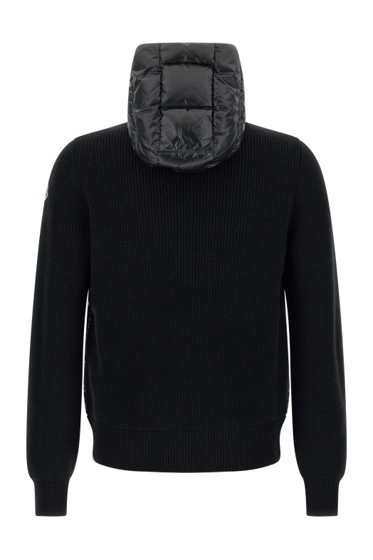 Кардиган з підкладкою Чорний MONCLER K20919B00041M1131999 Кардиган з підкладкою Чорний MONCLER K20919B00041M1131999
