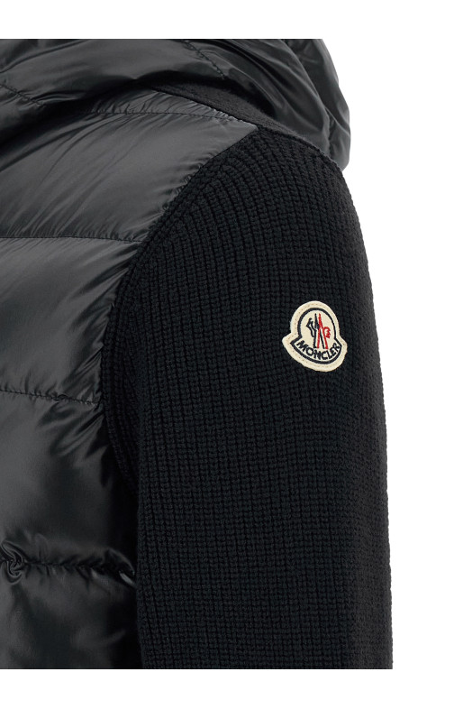 Кардиган з підкладкою Чорний MONCLER K20919B00041M1131999 Кардиган з підкладкою Чорний MONCLER K20919B00041M1131999