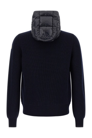 Кардиган з підкладкою Синій MONCLER K20919B00041M1131778 Кардиган з підкладкою Синій MONCLER K20919B00041M1131778