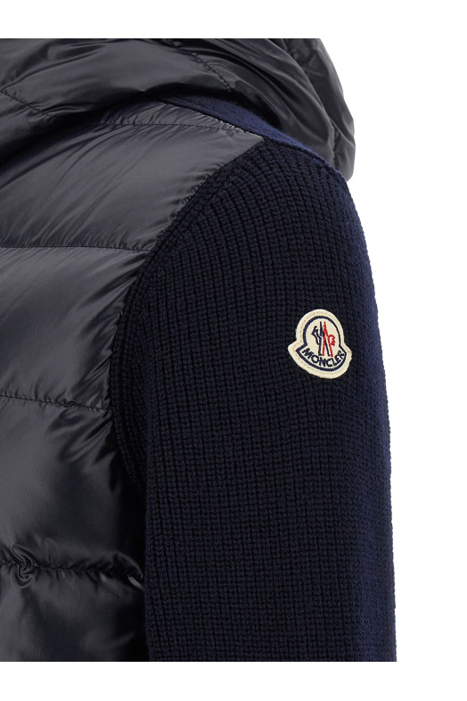 Кардиган з підкладкою Синій MONCLER K20919B00041M1131778 Кардиган з підкладкою Синій MONCLER K20919B00041M1131778