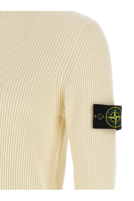 Шерстяной свитер Белый STONE ISLAND K2S155100052S00C2V0093 Шерстяной свитер Белый STONE ISLAND K2S155100052S00C2V0093