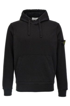 Худі з логотипом Чорний STONE ISLAND K2S156100062S0051V0029 Худі з логотипом Чорний STONE ISLAND K2S156100062S0051V0029