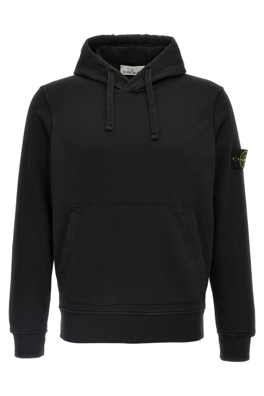 Худі з логотипом Чорний STONE ISLAND K2S156100062S0051V0029 Худі з логотипом Чорний STONE ISLAND K2S156100062S0051V0029