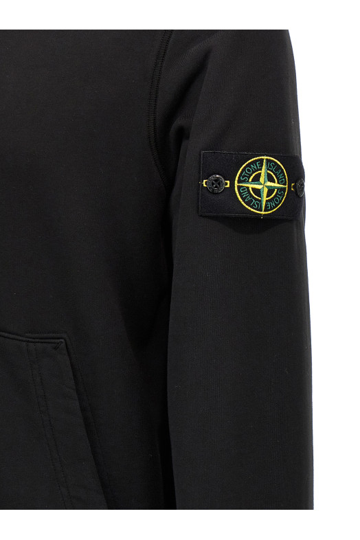 Худі з логотипом Чорний STONE ISLAND K2S156100062S0051V0029 Худі з логотипом Чорний STONE ISLAND K2S156100062S0051V0029