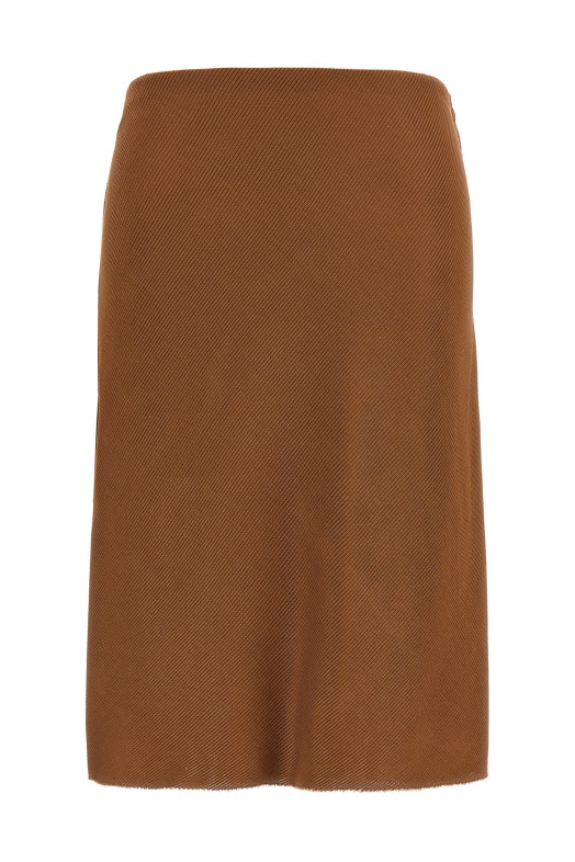 Silk skirt Brown Silk skirt Brown