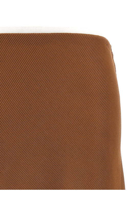 Silk skirt Brown Silk skirt Brown