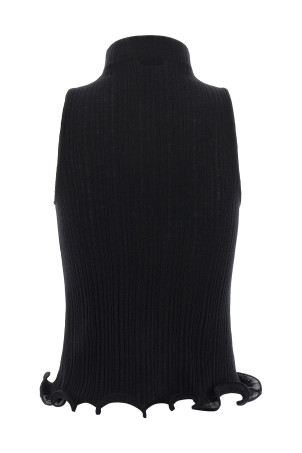 Топ с рюшами Черный FENDI FS9740AVFEF0GME Топ с рюшами Черный FENDI FS9740AVFEF0GME
