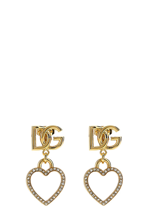 Pendant earrings Gold Pendant earrings Gold