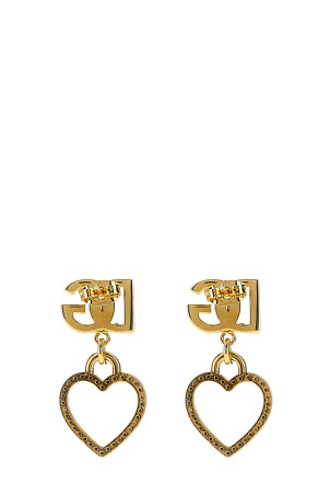 Pendant earrings Gold Pendant earrings Gold