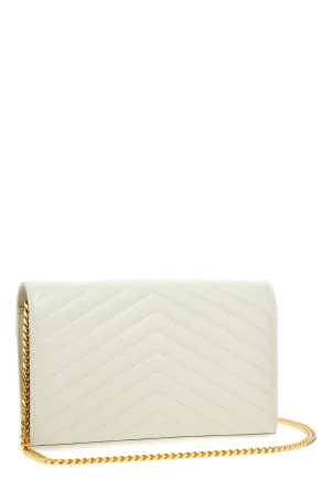 'Monogramme' crossbody bag White