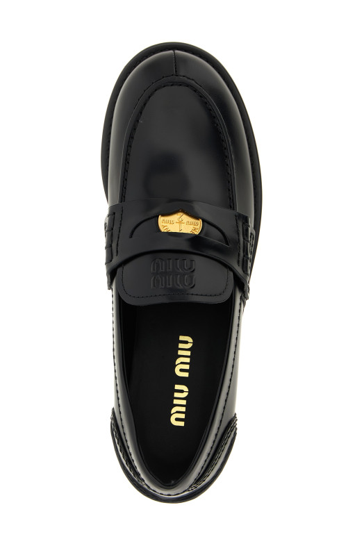 Penny loafers Black